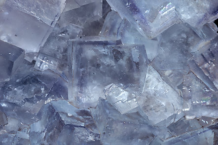 Fluorite with Quartz. 