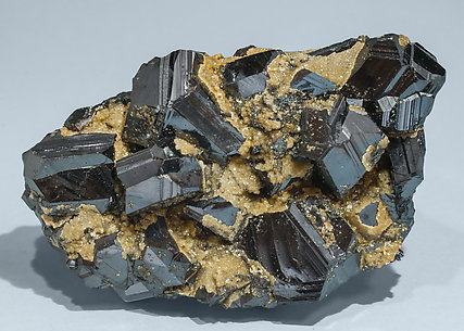 Sphalerite with Siderite. Front
