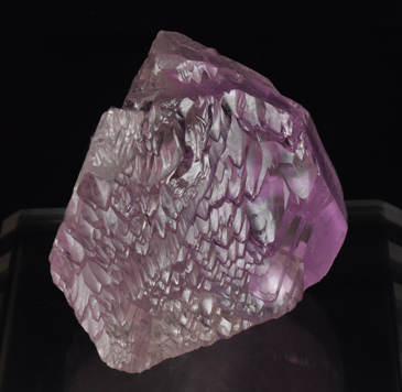 Spodumene (variety kunzite). Bottom