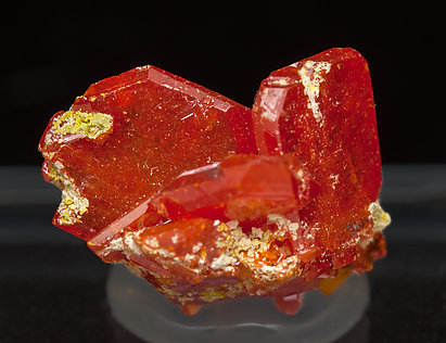 Wulfenite. Front