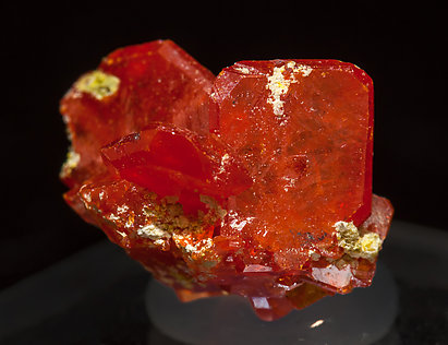 Wulfenite. Side