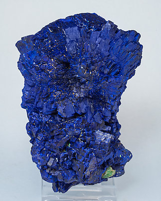 Azurite with Malachite after Cuprite.