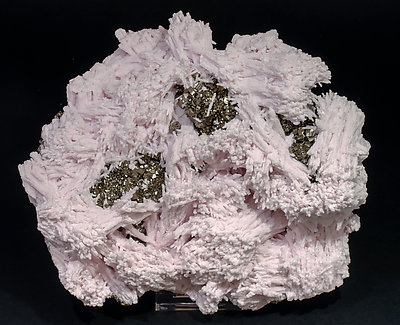 Calcite with Pyrite.