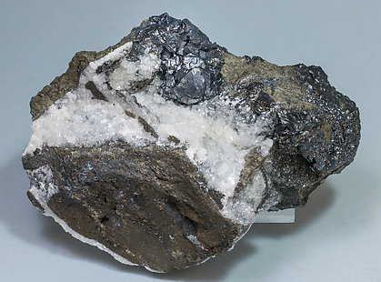 Chalcocite with Calcite. 