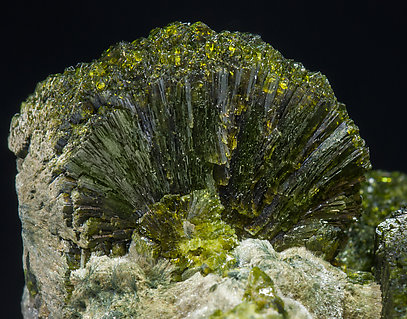 Epidote with Quartz. 