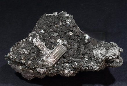 Fluorapatite with Sphalerite, Muscovite and Chlorite. 