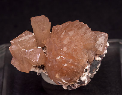 Olmiite with Calcite and Oyelite. Front