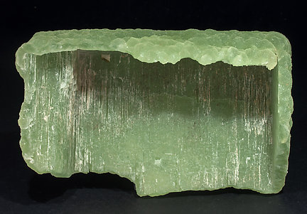 Prehnite perImorphose Anhydrite. Rear