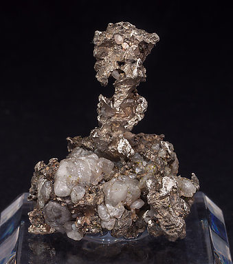 Silver with Calcite.