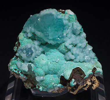 Smithsonite with Aurichalcite. 