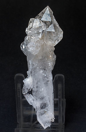 Quartz (variety faden quartz). Front