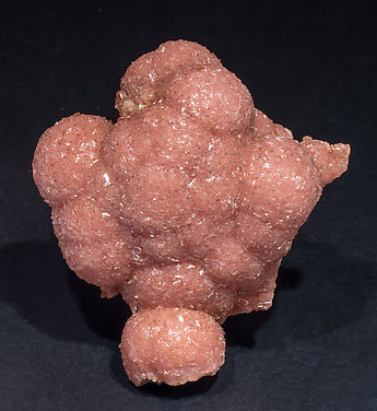 Rhodochrosite with Hisingerite-Neotocite (Series). Front