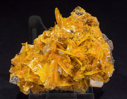 Wulfenite with Mimetite.