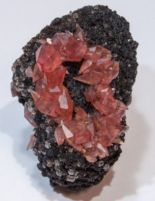 Fluorite with Rhodochrosite. 