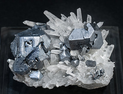 Galena with Quartz.