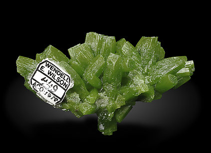 Pyromorphite. Rear / Photo: Joaquim Calln