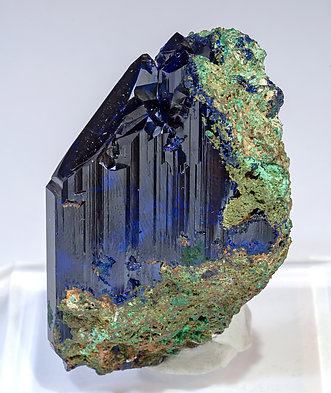 Azurite with Malachite.