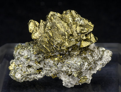 Chalcopyrite. Rear