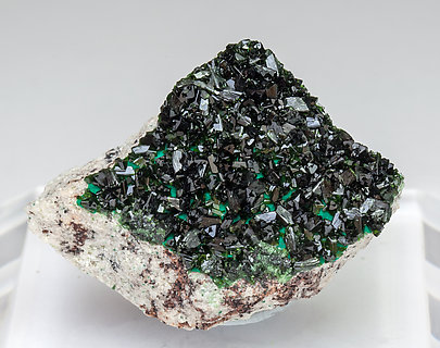 Libethenite with Malachite.