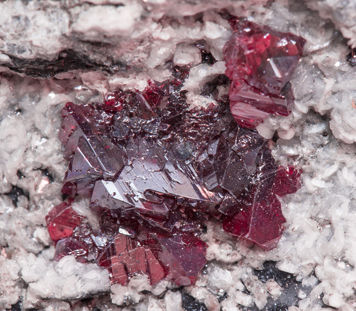 Cinnabar with Dolomite. 