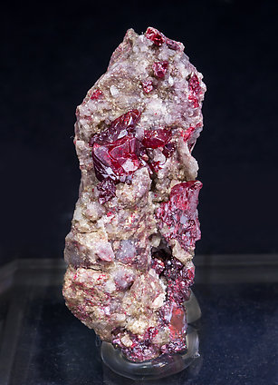 Cinnabar with Quartz. 