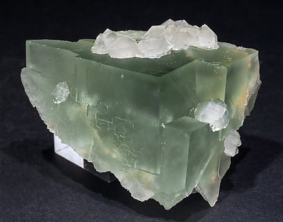 Fluorite with Quartz.