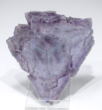 Fluorite with Calcite.