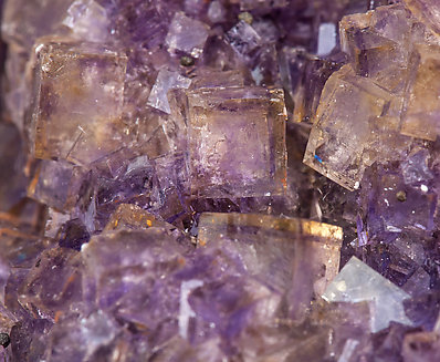 Fluorite with Baryte. 