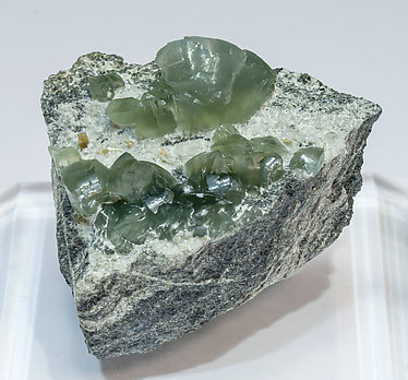 Prehnite with Epidote and Albite.