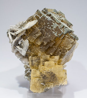 Fluorite with Baryte.