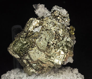 Pyrite with Quartz. 