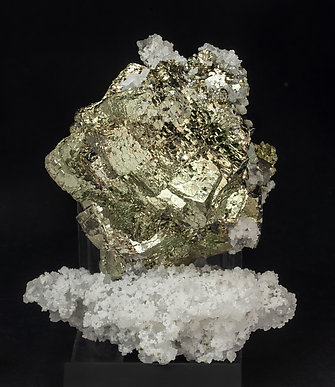 Pyrite with Quartz.