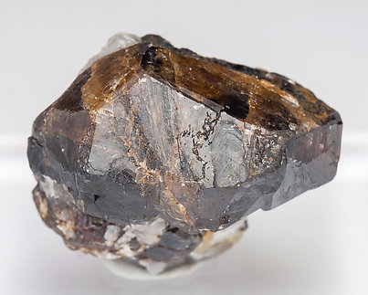 Cassiterite with Quartz. Front