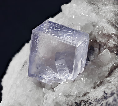 Fluorite with Quartz. Detail / Photo: Joaquim Calln