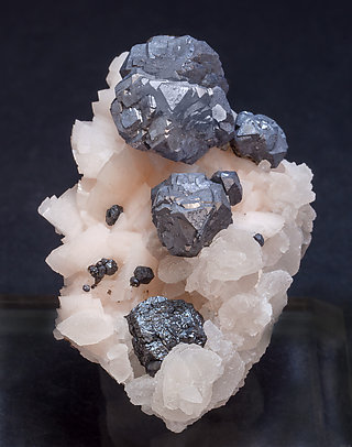 Galena with Sphalerite and Dolomite.