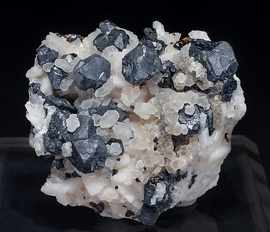 Galena with Calcite and Dolomite.