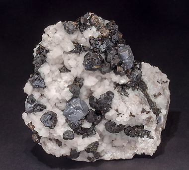 Galena with Sphalerite and Dolomite.