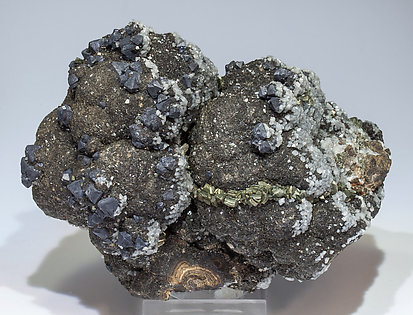 Galena with Sphalerite and Marcasite.