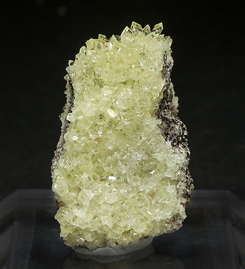 Fluorapophyllite-(K). Front