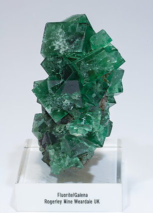 Fluorite with Galena. Front