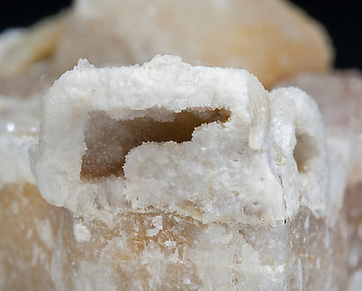 Quartz after Fluorite. 