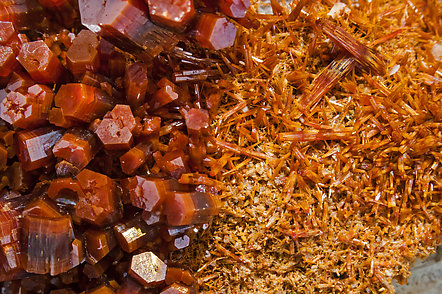 Vanadinite with Baryte. 