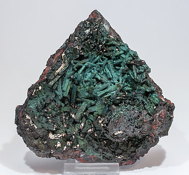 Goethite perimorphic Cerussite after Anglesite.