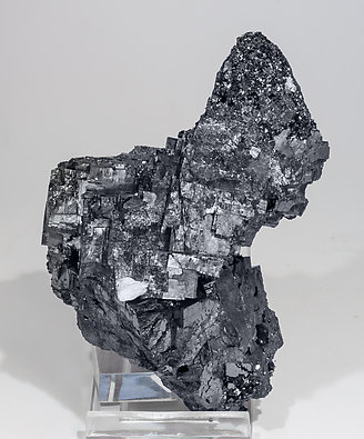 Bixbyite with Hausmannite and Celestine.