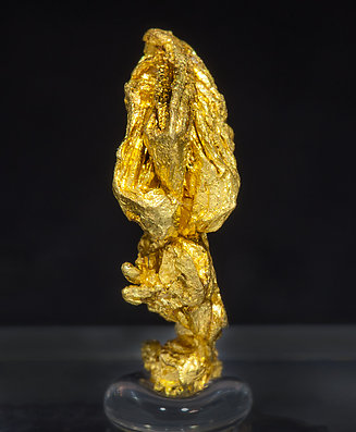 Gold (spinel twin).