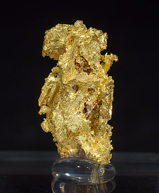 Gold with Quartz. Front