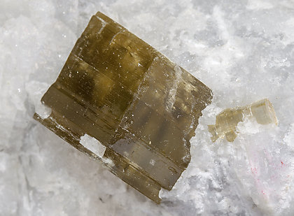 Phlogopite on Calcite. 