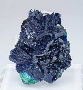 Azurite with Malachite.