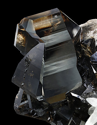 Cassiterite with Quartz. Detail / Photo: Joaquim Calln