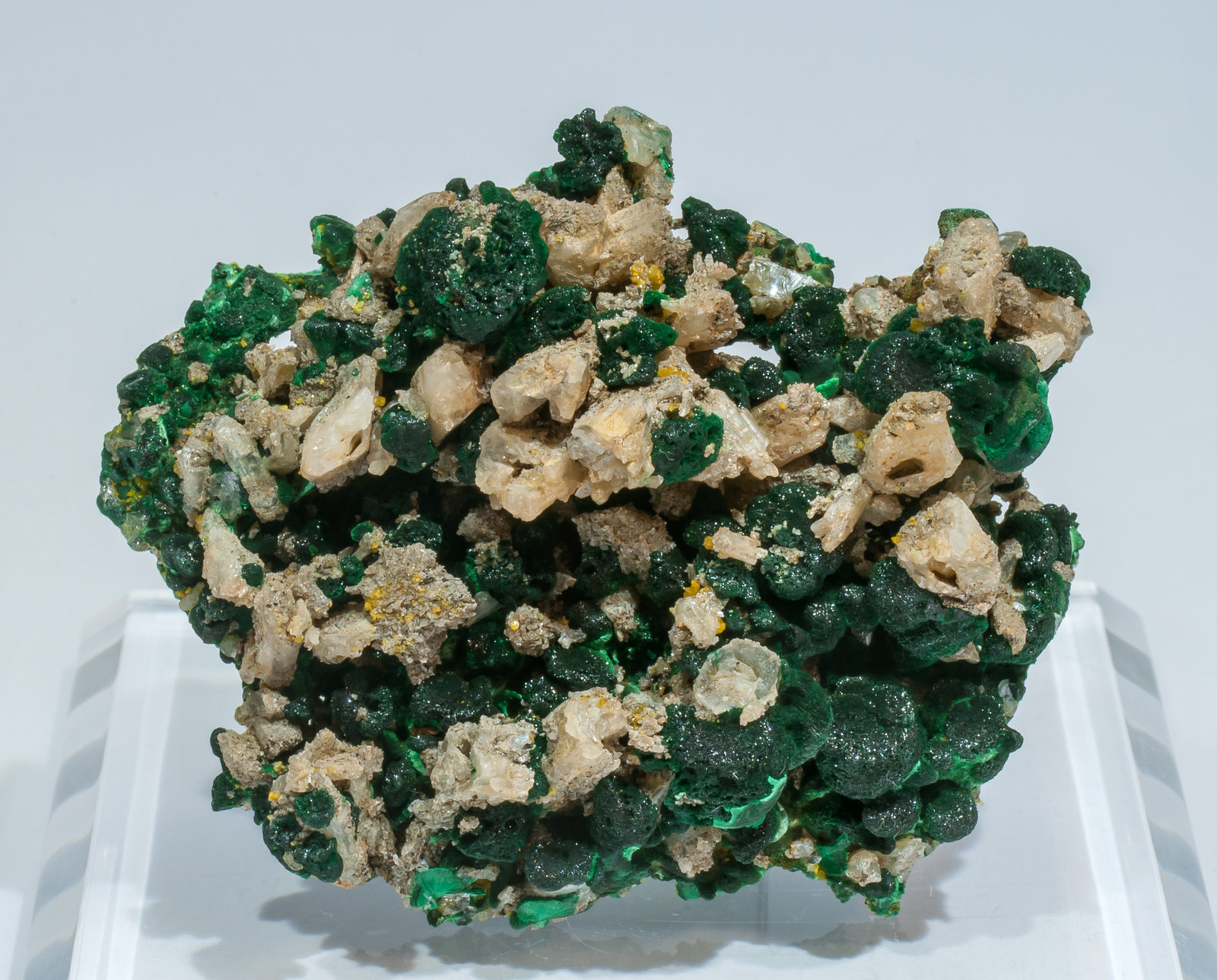 Cerussite with Malachite Rum Jungle, Batchelor, Coomalie Shire